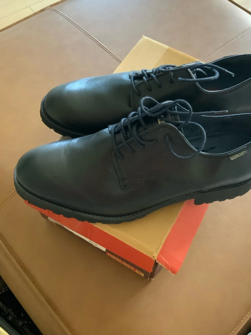 NEW PIKOLINOS Men's US 12.5-13/ EU 46 Cork Oxford Black